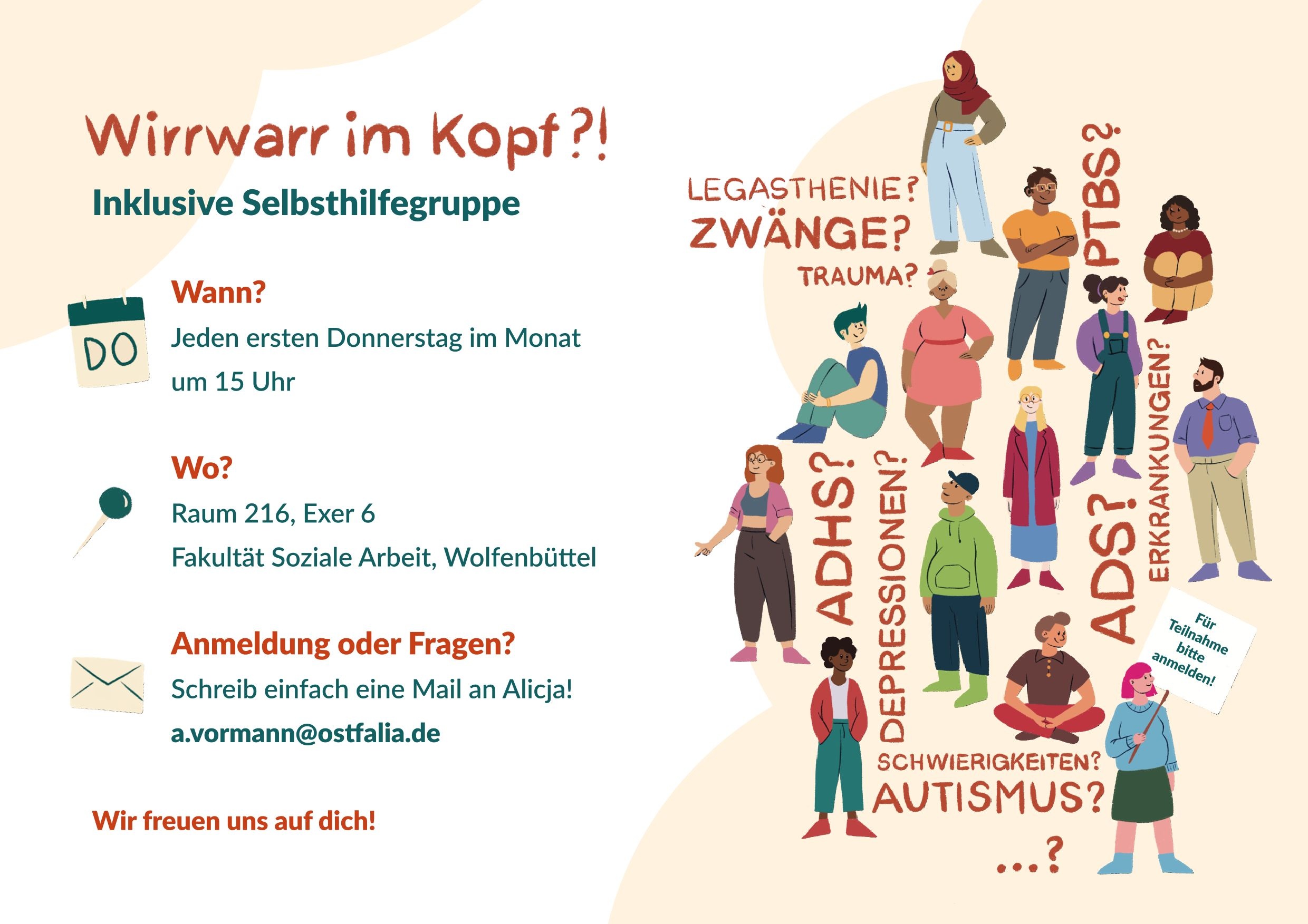 Wirrwarr im Kopf?! Die inklusive Selbsthilfegruppe