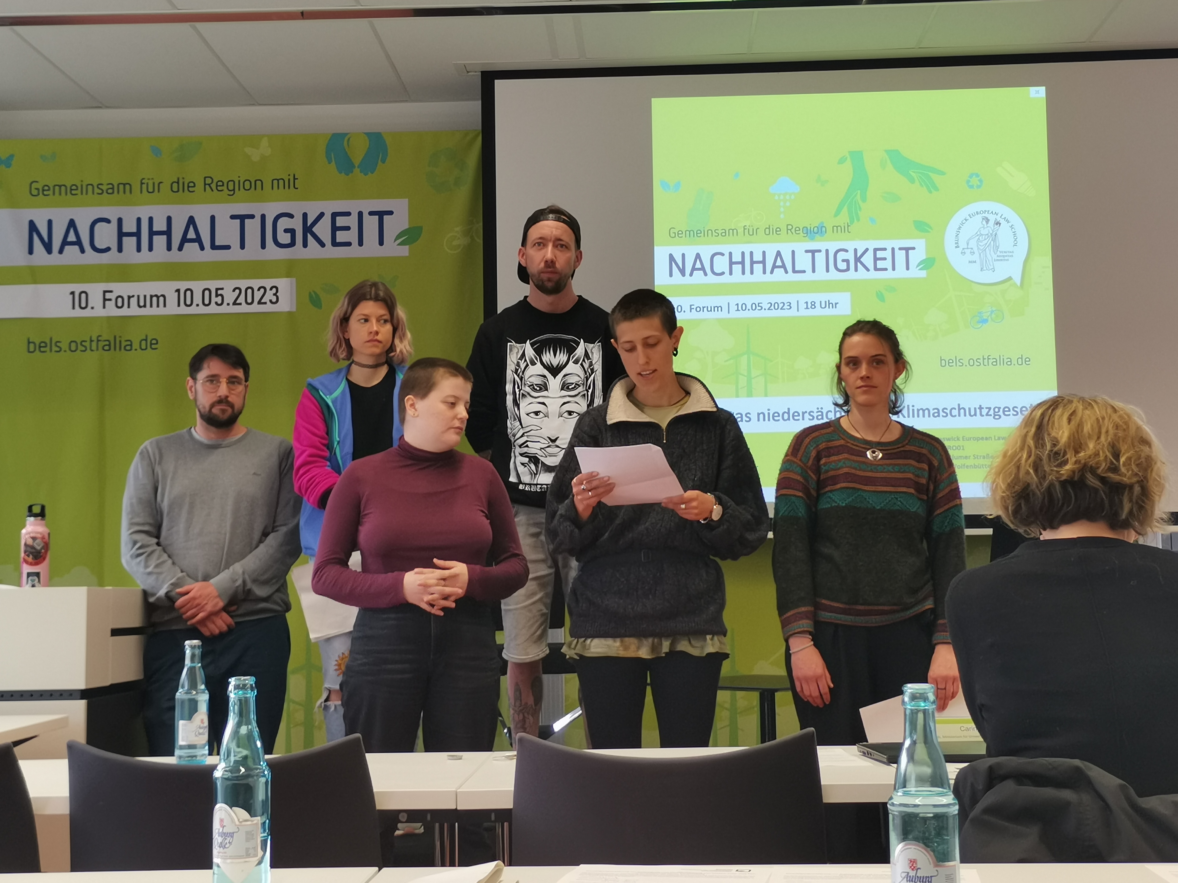 Die Gruppe "Gleichanders" beim Forum am 10.5.23