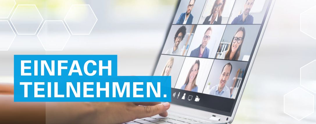An Online-Veranstaltungen teilnehmen