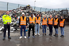 Exkursion zur Firma Electrocycling GmbH in Goslar